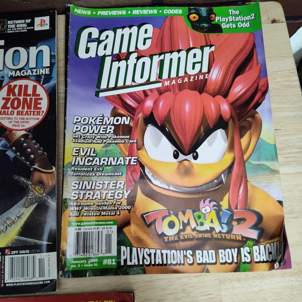 Gaming magazines XBox Playstation Tips & Tricks Sonic Prince Persia Tomba 2